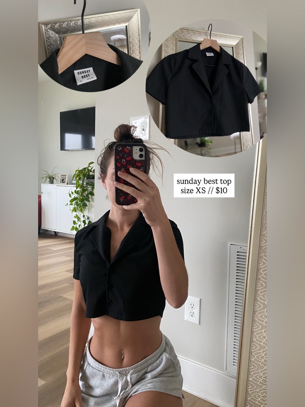 sunday best top XXS